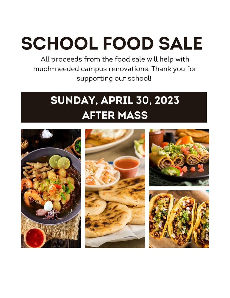 school food sale